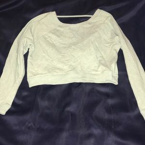 Crop sweatshirt